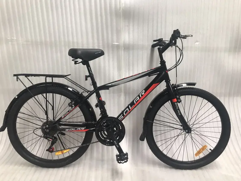 Solar K18 鋼架18波山地車-有泥檔有尾架-24" / Solar K18 Steel Mtb Bike-24" 1