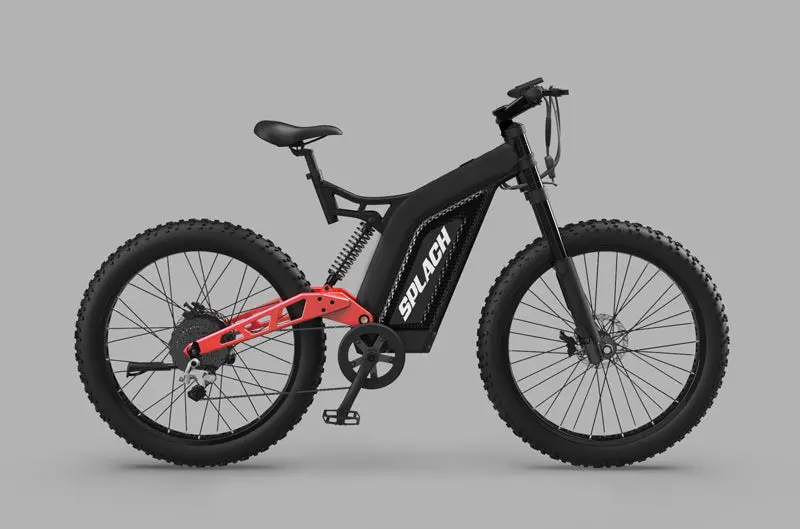 Splach Patriot: Powerful 1500W Motor For Fast And Long-Ranged Travel 2