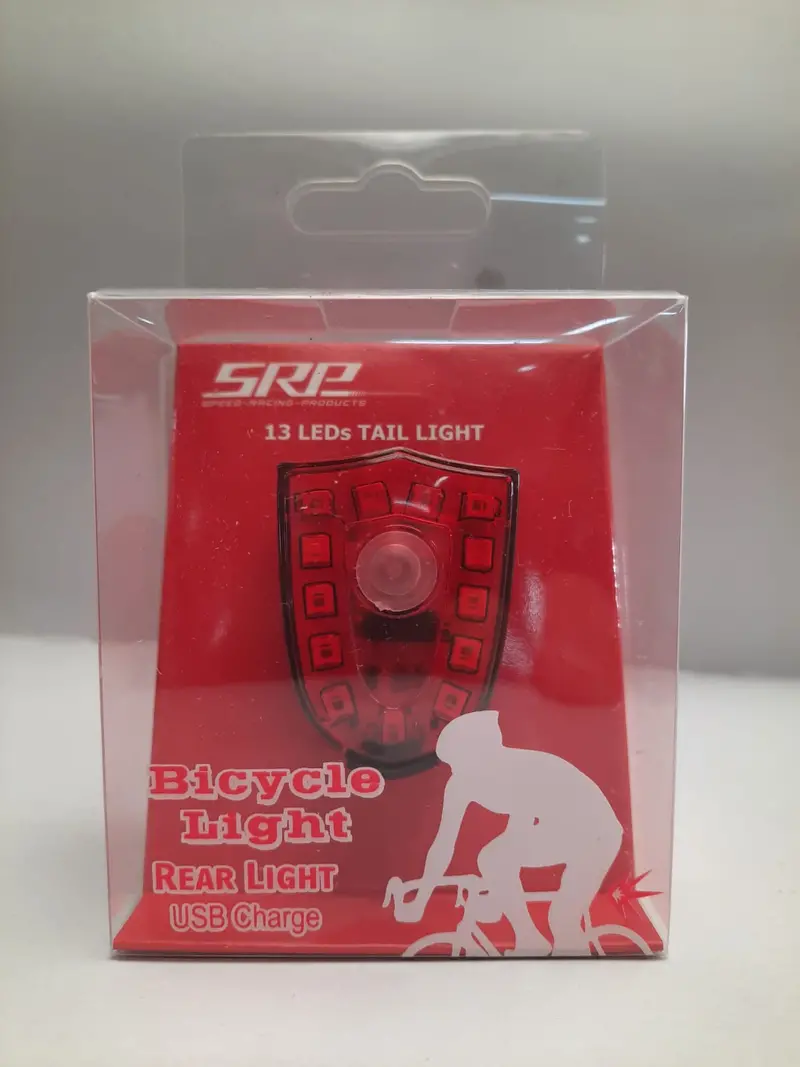 Srp Tl-20 13 Leds Usb充電後車燈-紅色 / Srp Tl-20 Usb Rear Light-Red 1