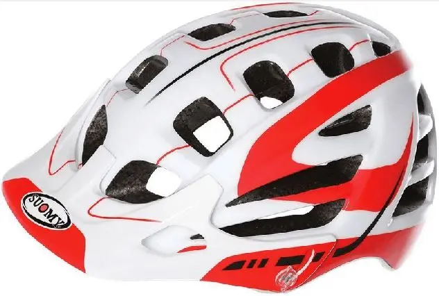 Suomy Scrambler Sline 山地車頭盔~White Red~Xs-M / Suomy Scrambler Sline Helmet White Red~Xs-M 1