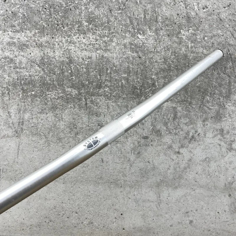System Components 25.4 鋁合金，6061 T6 銀色車頭適用於各款摺車 / System Components 25.4 6061 T6 Alloy Handlebar For Folding Bike Silver 1