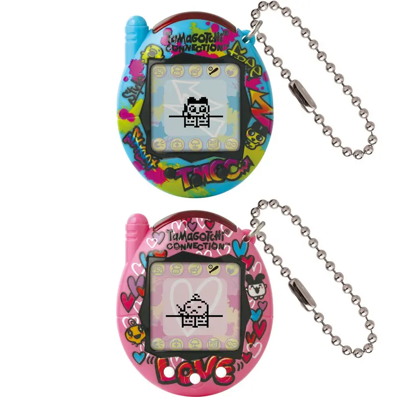 Tamagotchi Connection True Friends Set: Blue Graffiti And Pink Graffiti 1