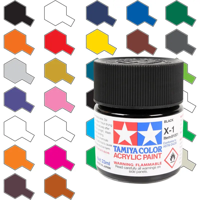 Tamiya Acrylic Color Series (Group) 1