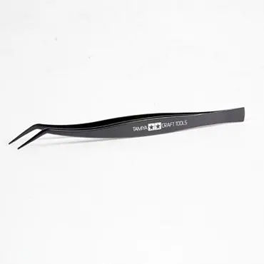 Tamiya Angled Tweezers 1