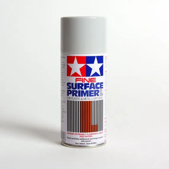 Tamiya Fine Surface Primer L Light Gray Spray 180Ml 1