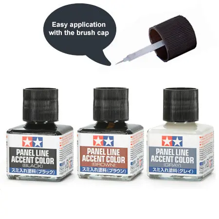 Tamiya Panel Line Accent Color (Group) 1