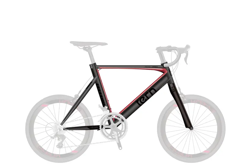 Tern Roji Bike Surge Pro 451 車架連碳叉 Frameset- Delta Bk/Rd經典黑紅色 1