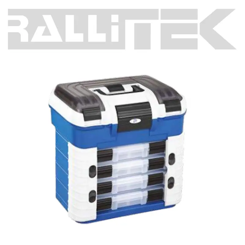 The Max Series Watertight Tackle Box By Panaro - 501F With Sliding Shelves And Built-In Ergonomic Seat 1