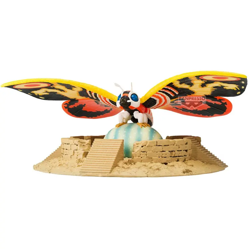 Toho Monster Series Art Vignette: Mothra (1996) 1