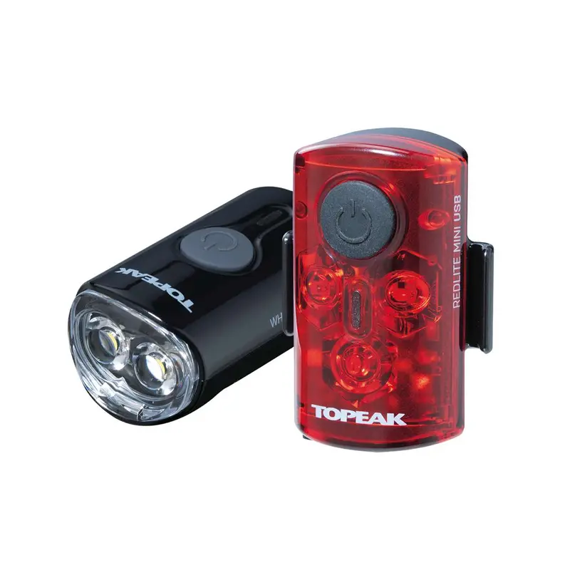 Topeak Combo Mini Usb 前後套裝燈-Tms080 / Topeak Combo Mini Usb Light Set-Tms080 1