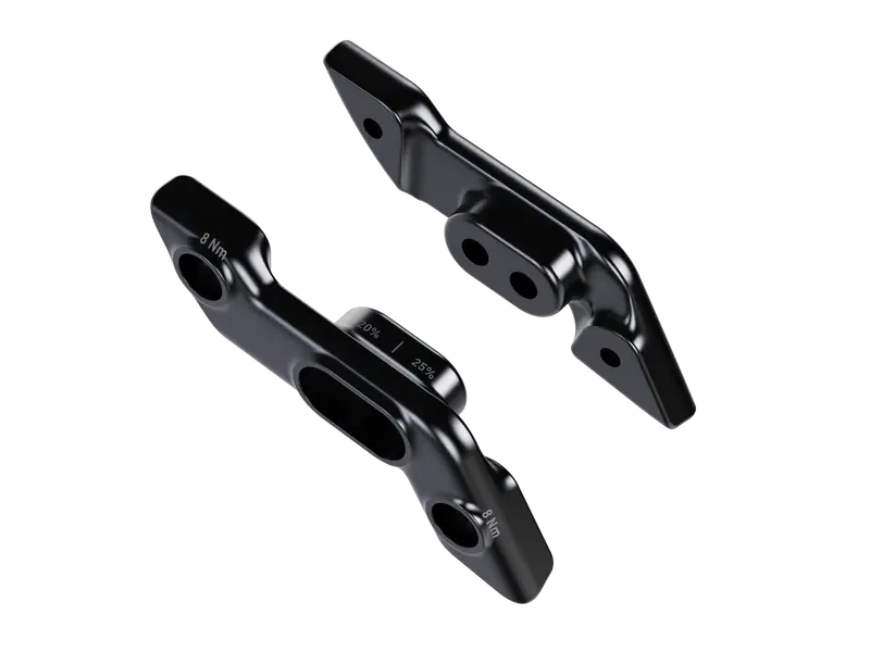Trek 2024 Slash Matched Wheel 29'' Lower Shock Mount Brackets-Black 1