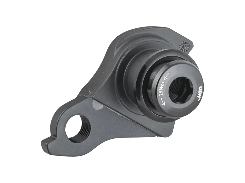 Trek Universal Derailleur Hanger-Black-Rear Drive Side, Thru Axle 1