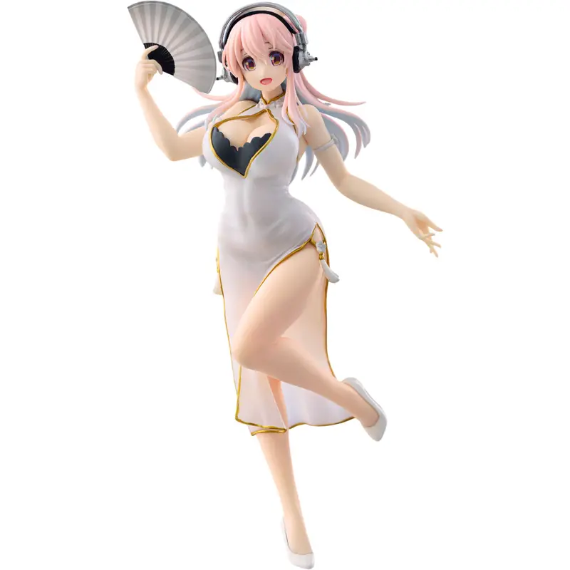 Trio-Try-It Figure: Super Sonico White China Dress Ver. 1