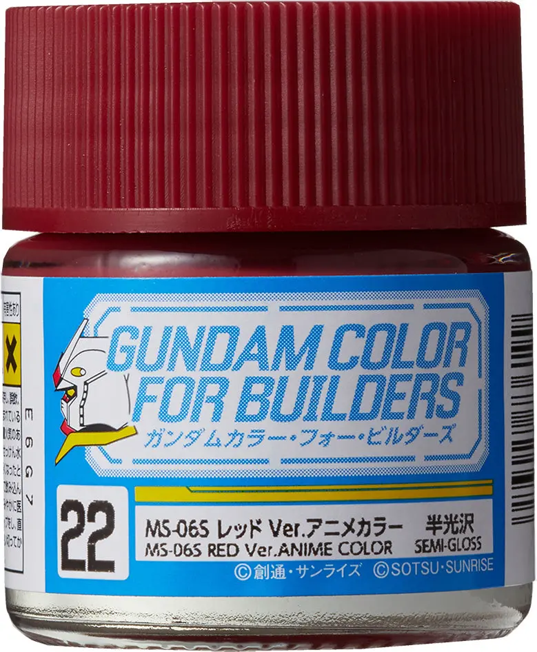 Ug22 Ms-06S Red Anime Ver. Gundam Color For Builders 10Ml 2