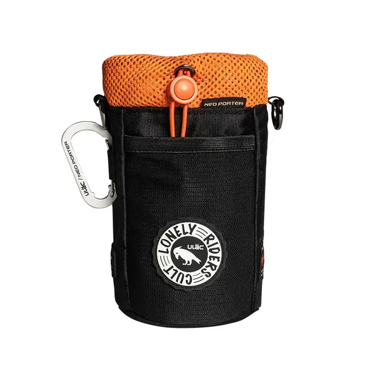 Ulac C-Hold Dx-2 (1.0L) 保溫單車袋-Pb4n-黑橙 / Ulac C-Hold Dx-2 (1.0L) Neo Porter Insulating Feedbag - Pb4n - Black/Orange 1