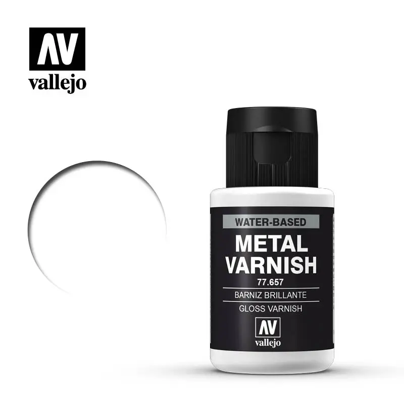 Vallejo Gloss Metal Varnish 32Ml 1