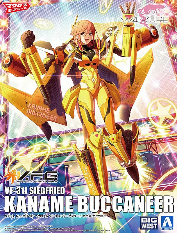 Variable Fighter Girls Walkure Kaname Buccaneer (Macross Delta) 2