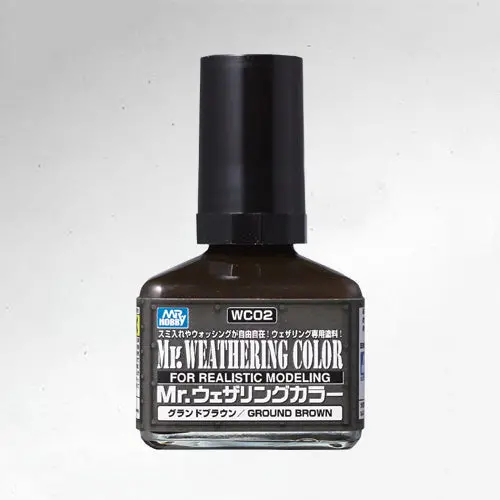 Wc02 Mr. Weathering Color Ground Brown 40Ml 1