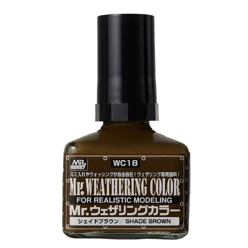 Wc18 Mr. Weathering Color Shade Brown 40Ml 1