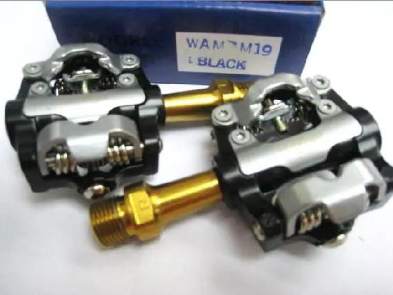 Wellgo Wam-M-19 Clipless啤呤腳踏(9/16")  Ti 黑色 / Wellgo Wam M-19Clipless Pedals (9/16" )Ti 1