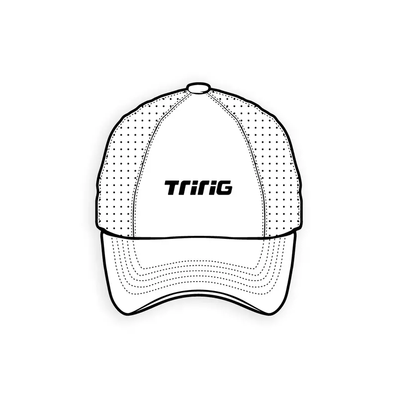White Unstructured Hat 1