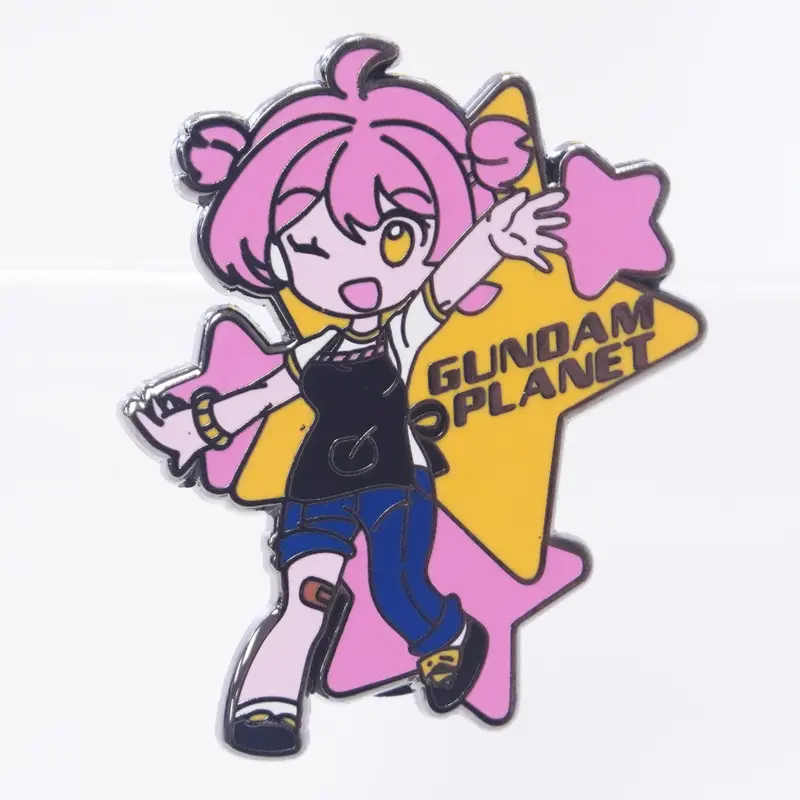 Work Plum Cosmo 1.5" Hard Enamel Pin 1