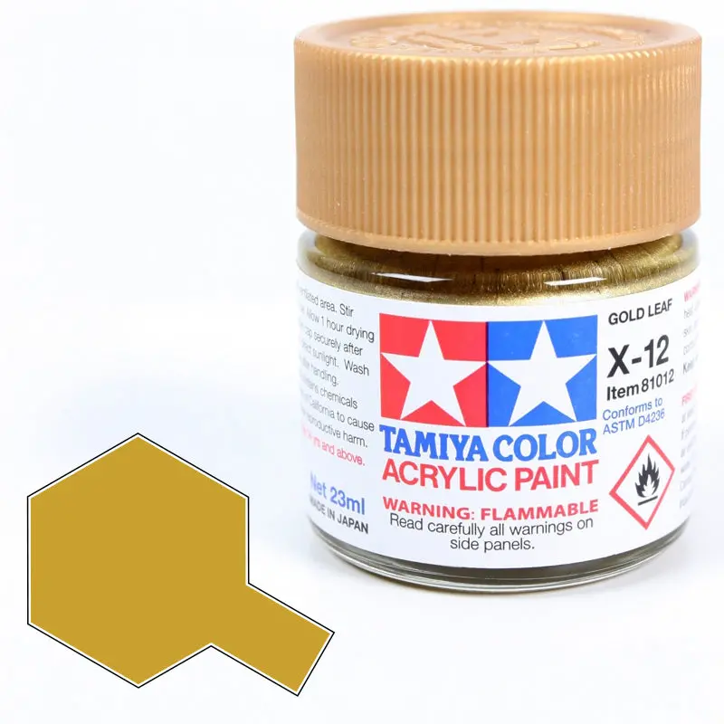 X-12 Tamiya Gold Leaf 1