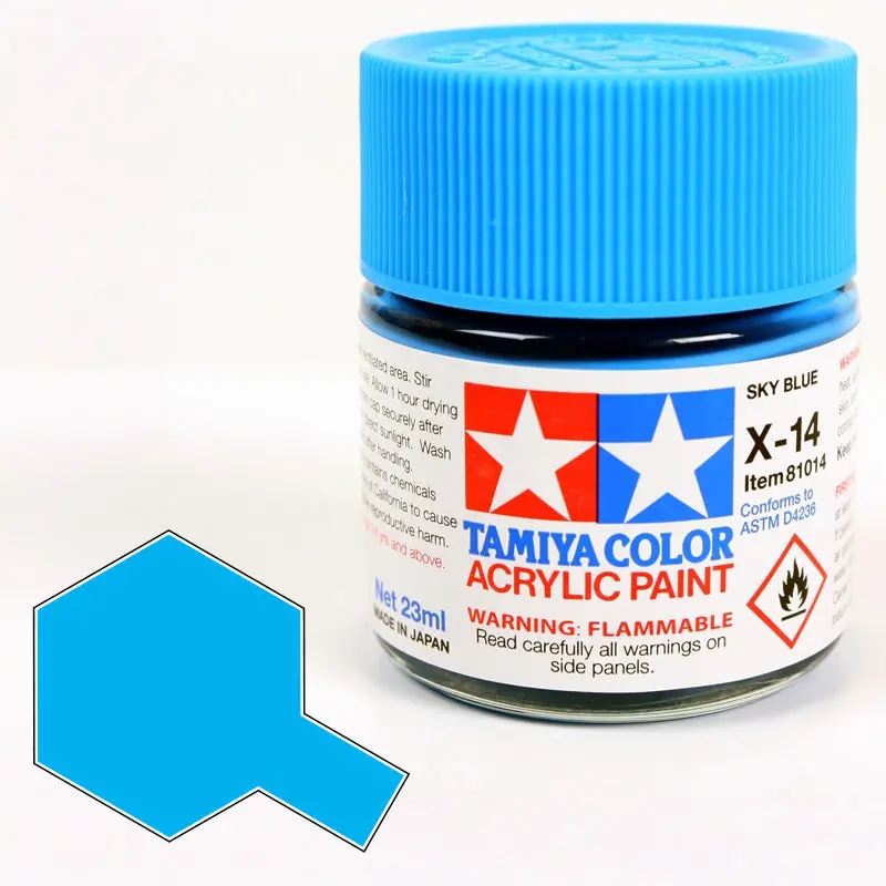 X-14 Tamiya Sky Blue 1