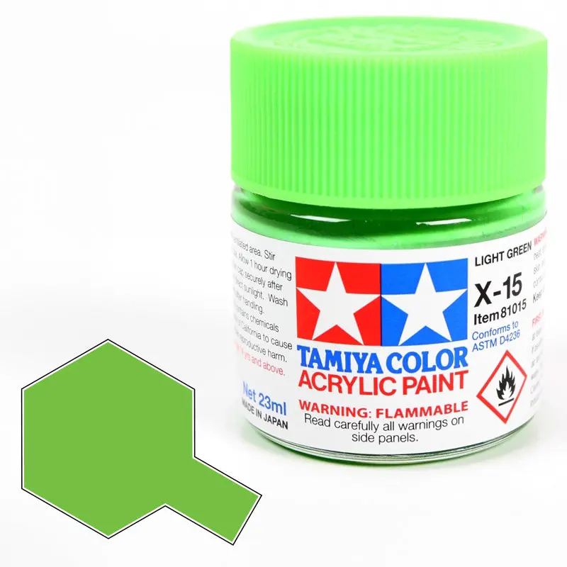 X-15 Tamiya Light Green 1