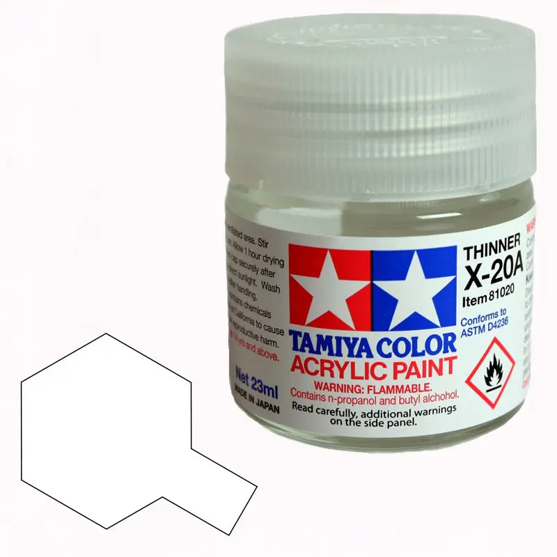 X-20A Tamiya Acrylic Thinner 250Ml 1