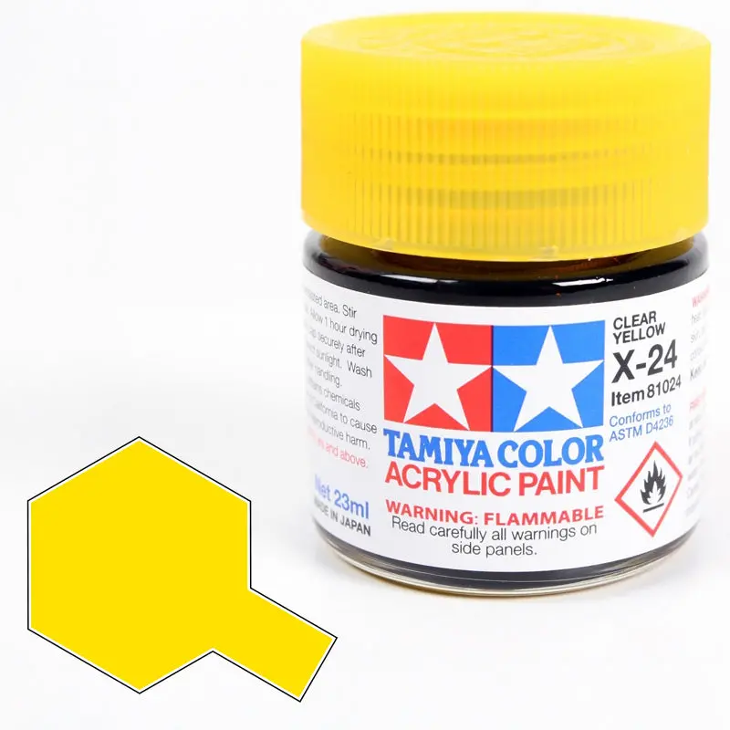 X-24 Tamiya Clear Yellow 1