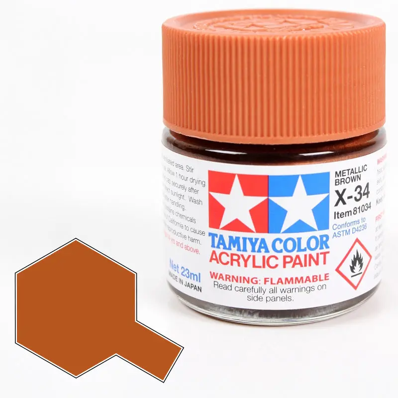 X-34 Tamiya Metallic Brown 1