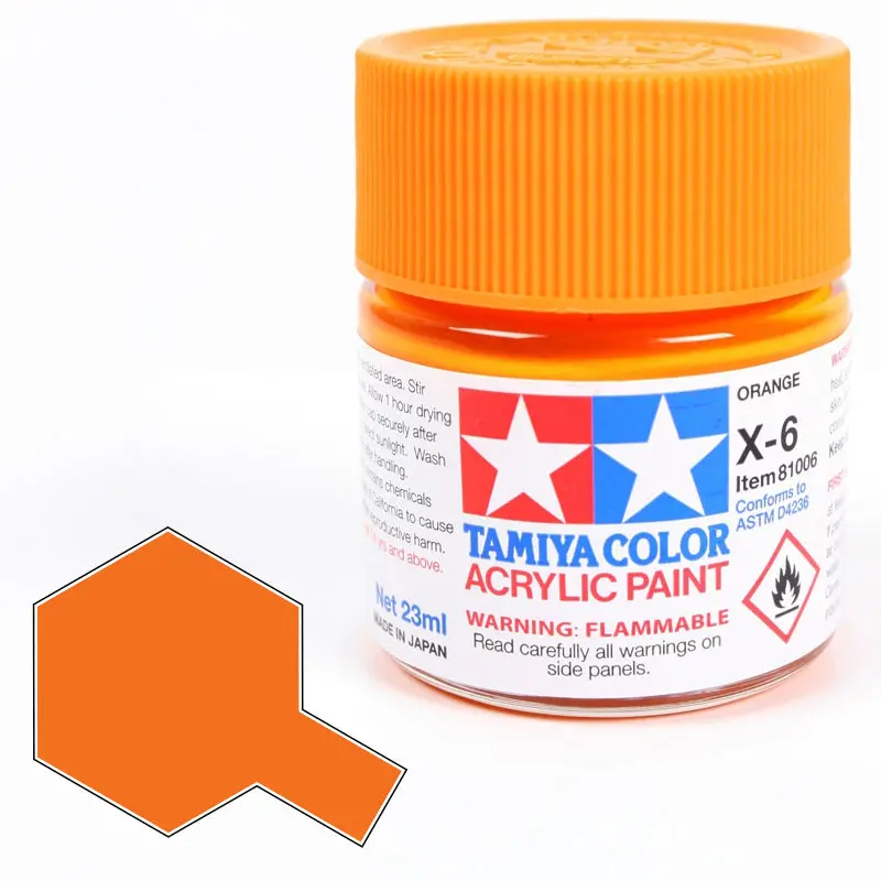 X-6 Tamiya Orange 1