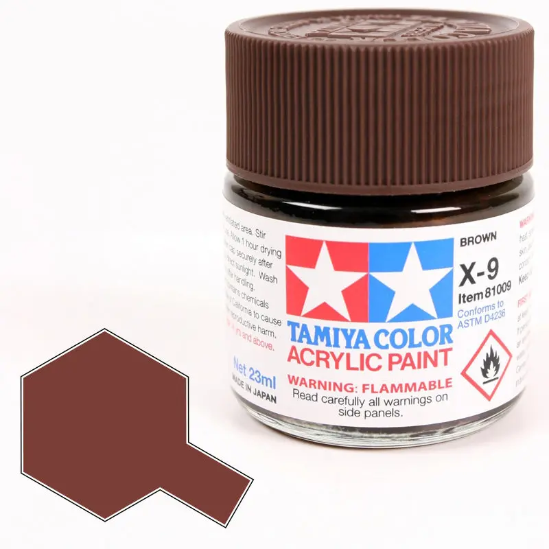 X-9 Tamiya Brown 1