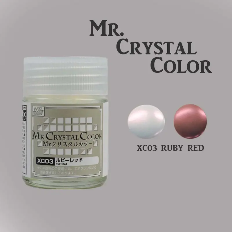 Xc03 Mr. Crystal Color Ruby Red 1
