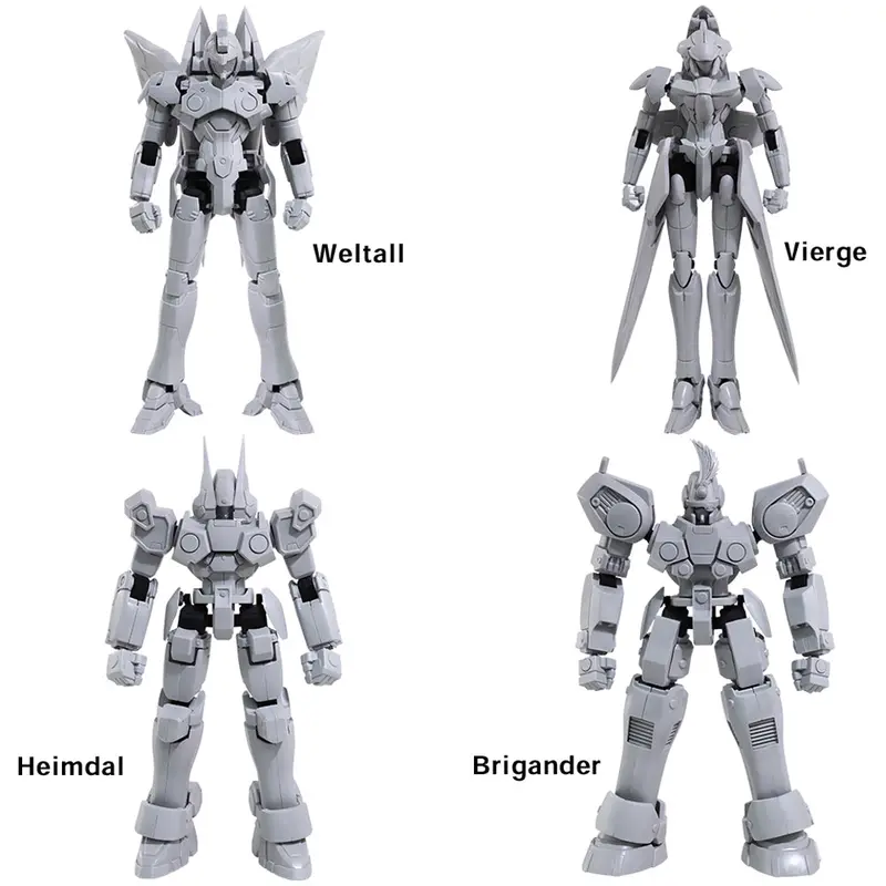 Xenogears Structure Arts: 1/144 Plastic Model Kit Series Vol. 1 1