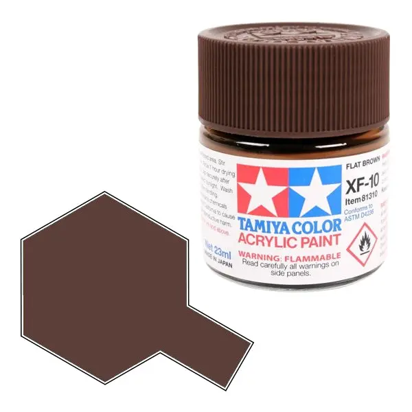 Xf-10 Tamiya Flat Brown 1