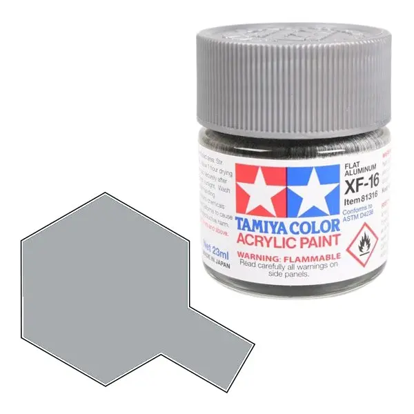 Xf-16 Tamiya Flat Aluminum 1