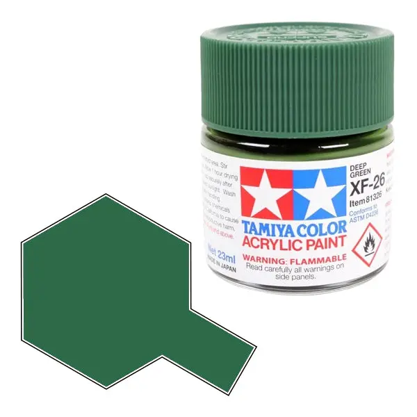 Xf-26 Tamiya Deep Green 1