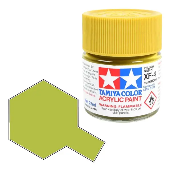 Xf-4 Tamiya Flat Yellow Green 1
