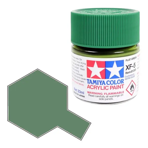 Xf-5 Tamiya Flat Green 1