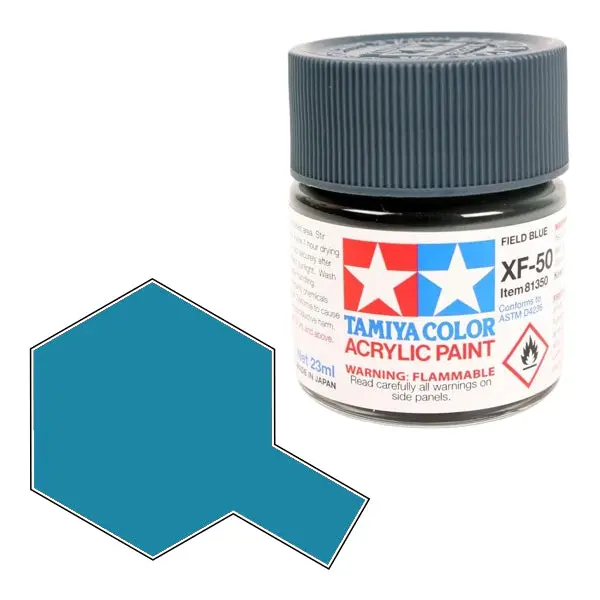 Xf-50 Tamiya Field Blue 1