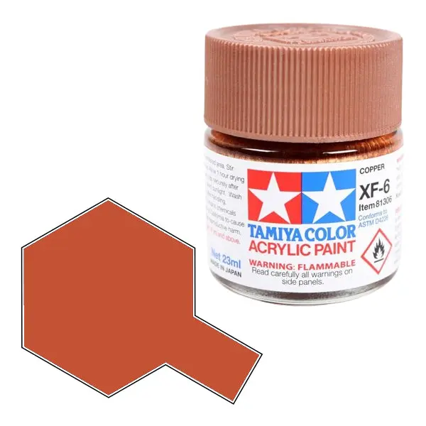 Xf-6 Tamiya Flat Copper 1