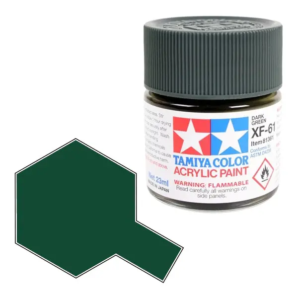 Xf-61 Tamiya Dark Green 1