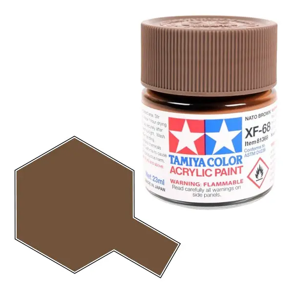 Xf-68 Tamiya Nato Brown 1