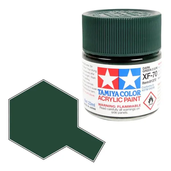 Xf-70 Tamiya Dark Green 1