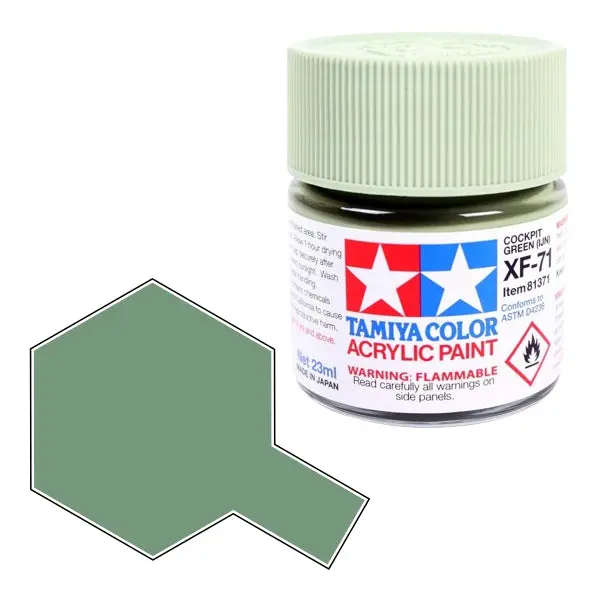 Xf-71 Tamiya Cockpit Green 1