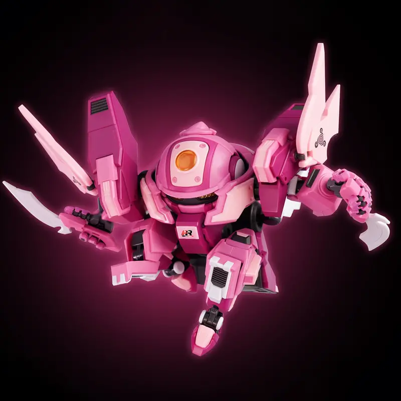 Yi Li Chuang Wan Peach Surfer Model Kit (Fruity Robo) 1