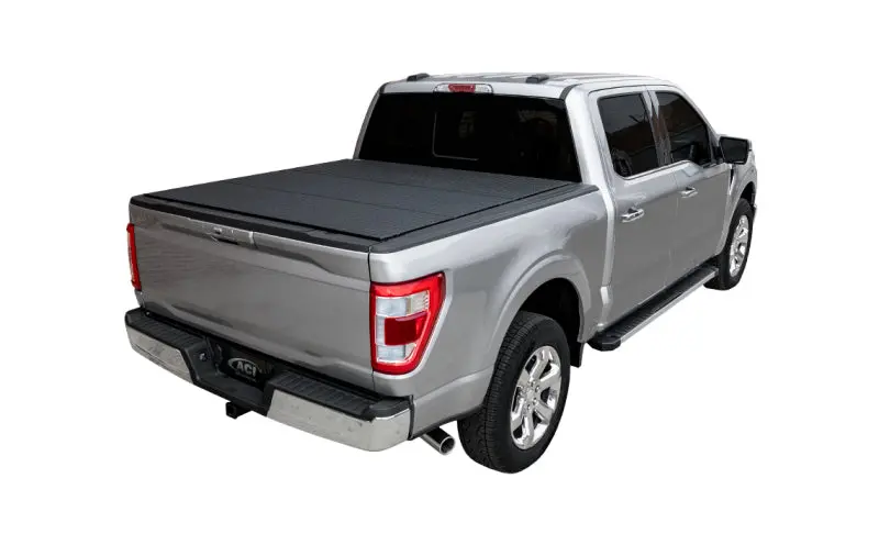 Access Lomax Tri-Fold Truck Bed Cover For 2022+ Ford Maverick (4'5" Bed) – Black Diamond Mist Finish 1