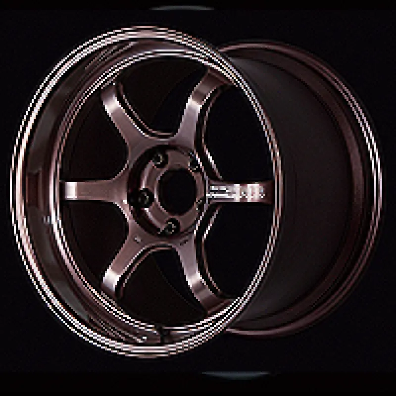 Advan R6 18X10.0 +24 5-114.3 Racing Copper Bronze Wheel 1